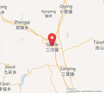 Map of Heicheng, Ningxia Hui Autonomous Region
