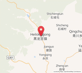 Map of Heilonggong, Heilongjiang