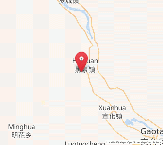 Map of Heiquan, Gansu