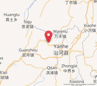 Map of Heishui, Guizhou