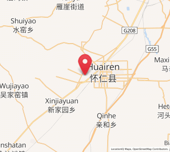 Map of Hejiabao, Shanxi