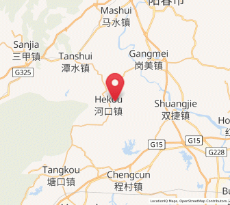 Map of Hekou, Guangdong