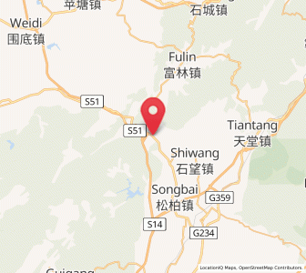Map of Helang, Guangdong