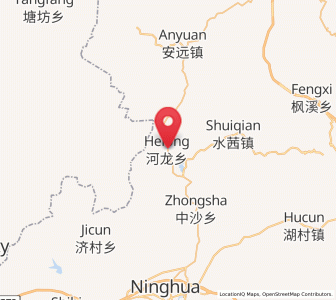 Map of Helong, Fujian