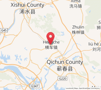 Map of Hengche, Hubei