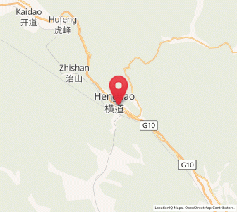 Map of Hengdaohezi, Heilongjiang