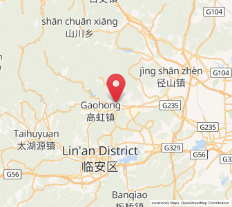 Map of Hengfan, Zhejiang