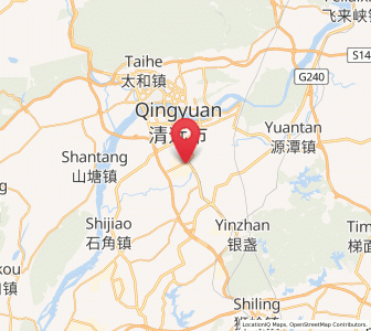 Map of Henghe, Guangdong