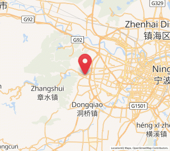Map of Hengjie, Zhejiang