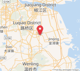 Map of Hengjie, Zhejiang