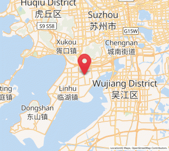 Map of Hengjing, Jiangsu