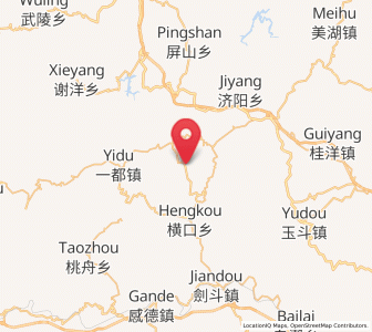 Map of Hengkou, Fujian