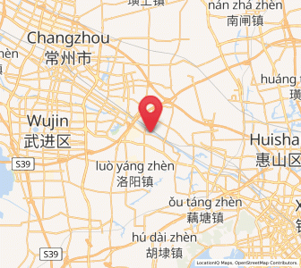 Map of Henglin, Jiangsu