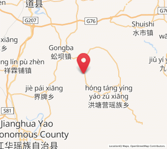 Map of Hengling, Hunan