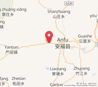Map of Henglong, Jiangxi