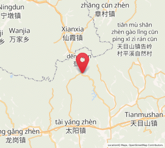 Map of Henglu, Zhejiang