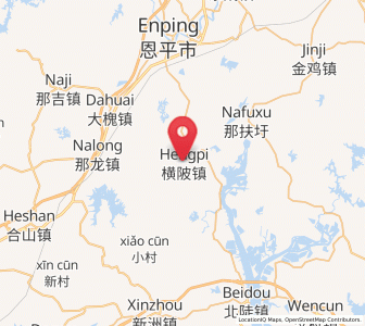 Map of Hengpi, Guangdong
