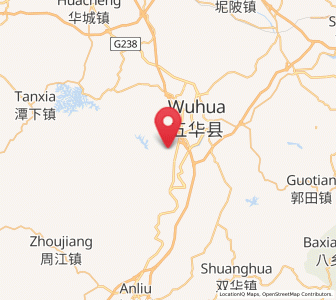 Map of Hengpi, Guangdong