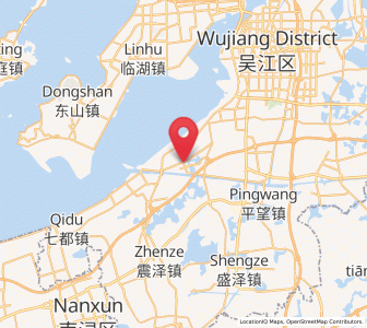 Map of Hengshan, Jiangsu