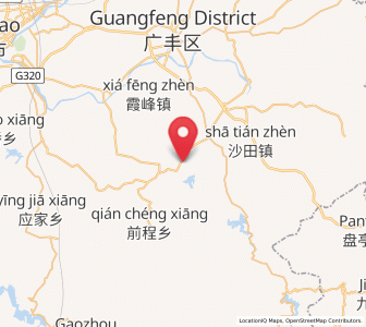 Map of Hengshan, Jiangxi
