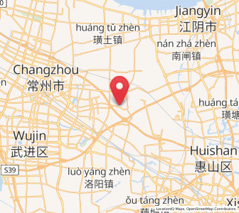 Map of Hengshanqiao, Jiangsu