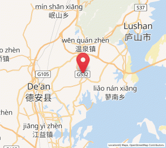 Map of Hengtang, Jiangxi