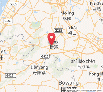 Map of Hengxi, Jiangsu