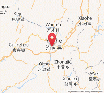 Map of Heping, Guizhou