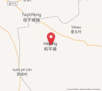 Map of Heping, Heilongjiang