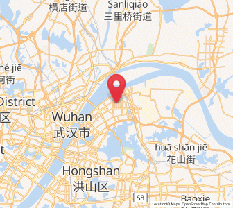 Map of Heping, Hubei