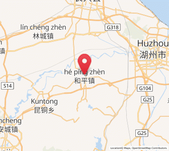 Map of Heping, Zhejiang