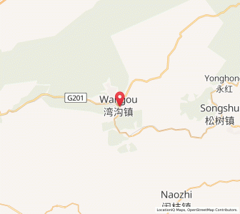 Map of Hepingjie, Jilin