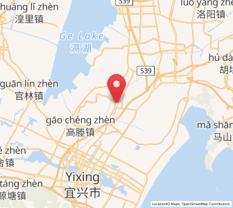 Map of Heqiao, Jiangsu