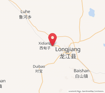 Map of Heshan, Heilongjiang