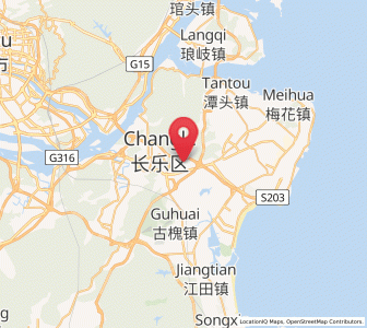 Map of Heshang, Fujian