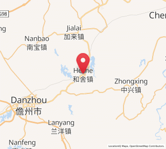 Map of Heshe, Hainan