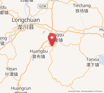 Map of Heshi, Guangdong