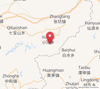 Map of Heshikou, Hunan