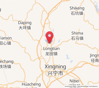 Map of Heshui, Guangdong
