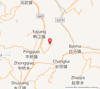 Map of Heshun, Chongqing