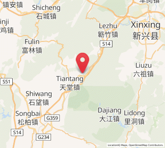 Map of Hetou, Guangdong