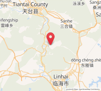 Map of Hetou, Zhejiang