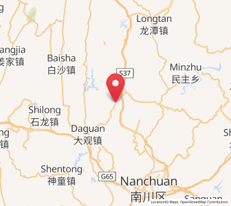 Map of Hetu, Chongqing