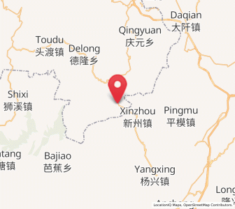 Map of Hexi, Chongqing