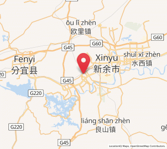 Map of Hexia, Jiangxi