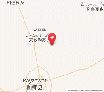 Map of Hexia’awati, Xinjiang