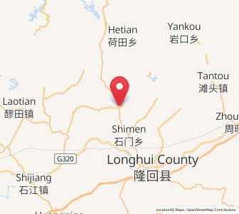 Map of Hexiangqiao, Hunan