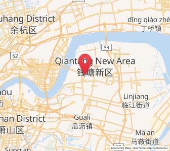 Map of Hezhuang, Zhejiang