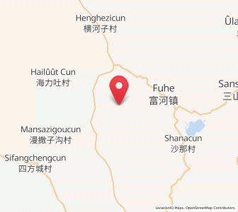 Map of Holt, Inner Mongolia