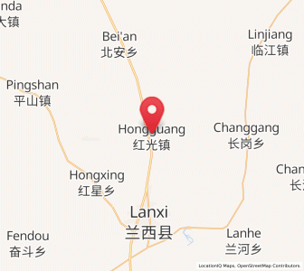 Map of Hongguang, Heilongjiang